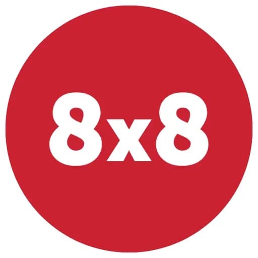 8x8